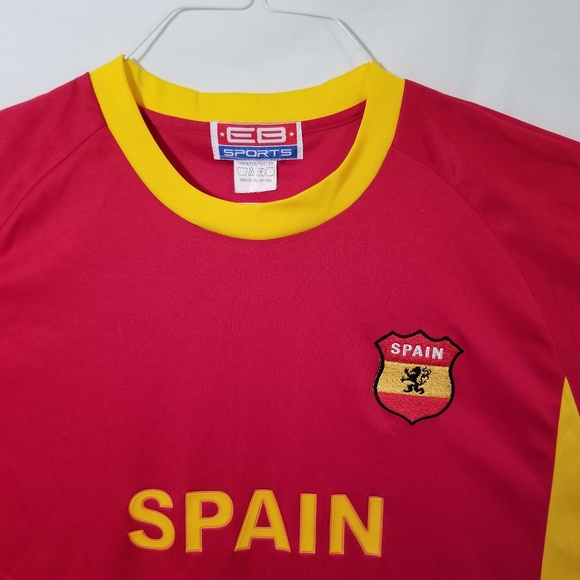 Spain Soccer jersey, EB Sports. Size: Medium. - Picture 4 of 7
